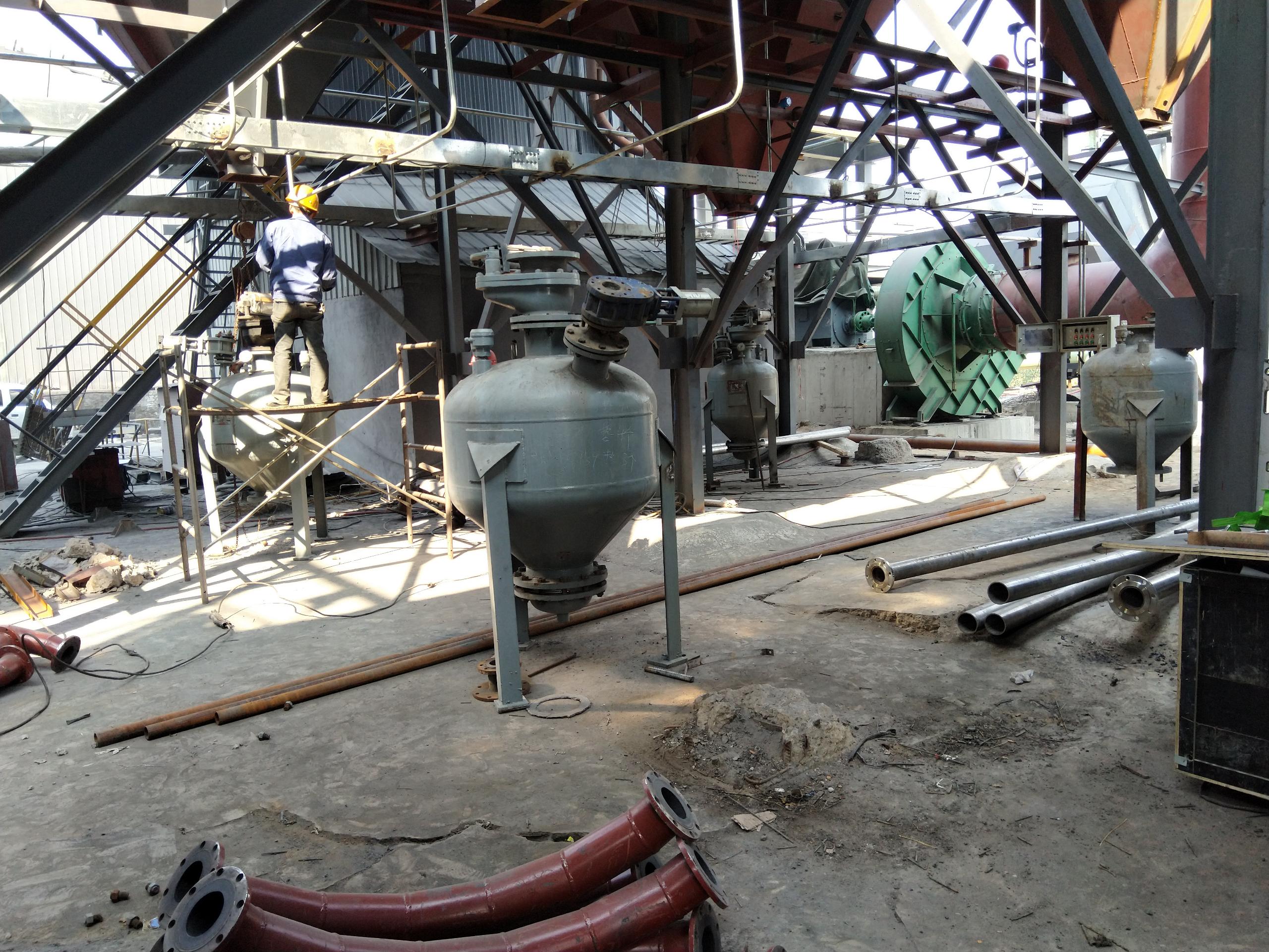 密相氣力輸灰 密相氣力輸灰